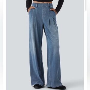 Halara - Flex Denim Wide Leg Jeans - Size XS - Medium Wash